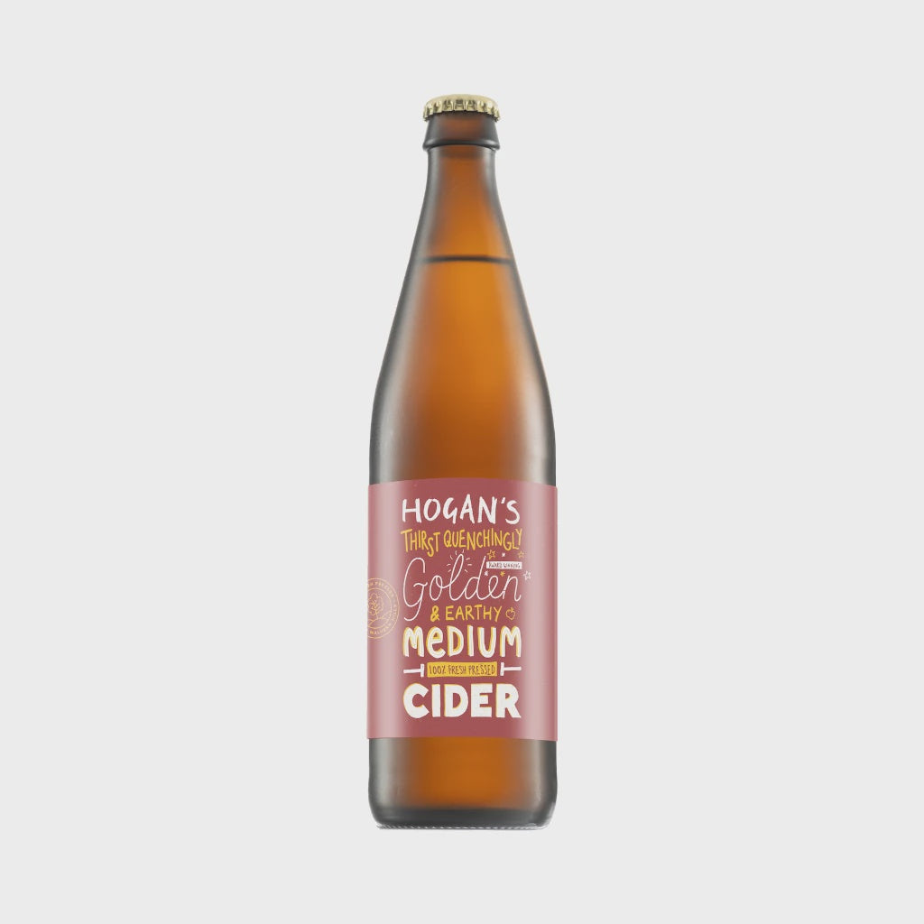 Hogan's Golden & Earthy Medium Cider 5.4% / 50cl