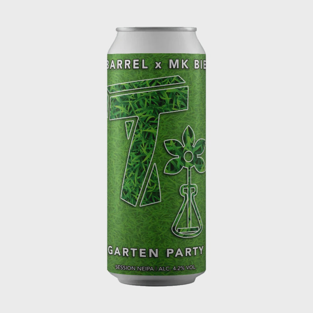 Twisted Barrel Garten Party Hazy Pale 4.2% / 44cl