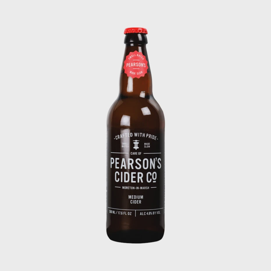 Pearsons Medium Cider 4.8% / 50cl