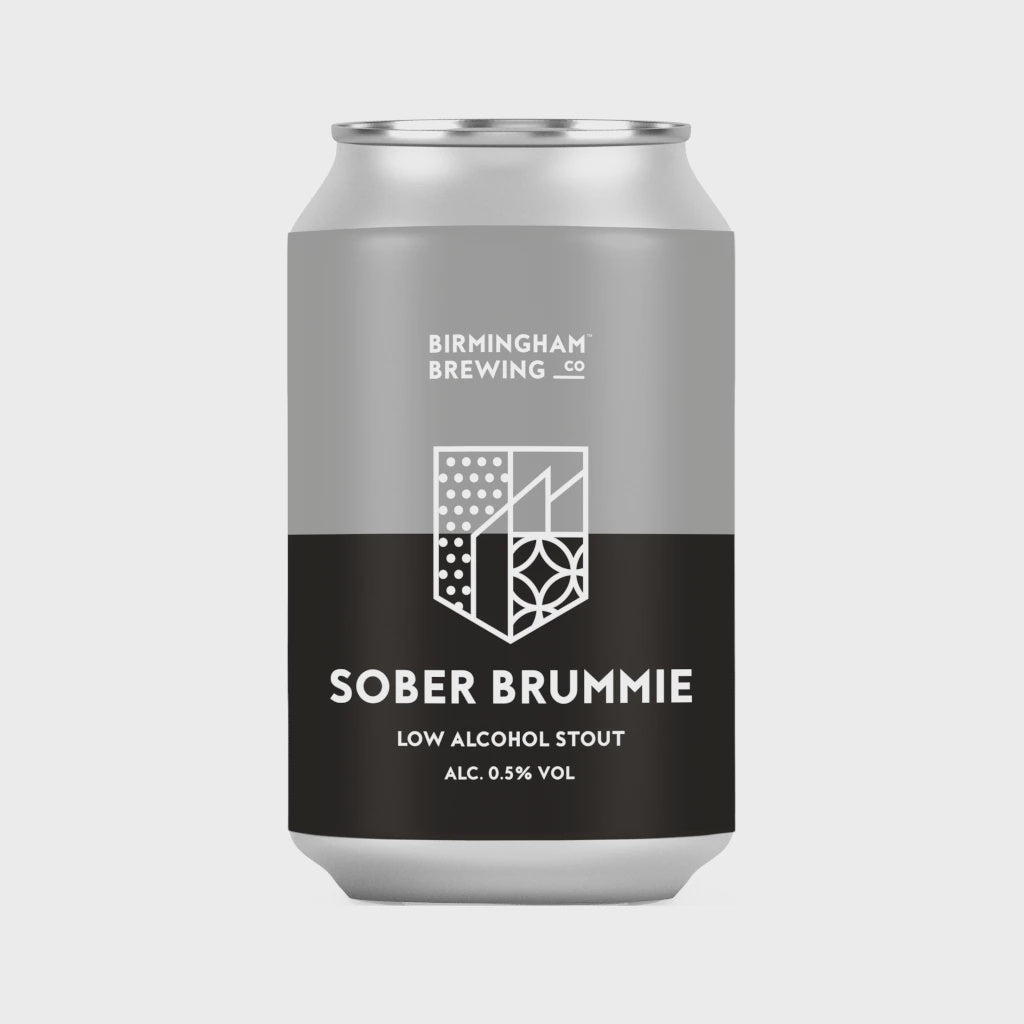 BIrmingham Brewing Co. Sober Brummie Stout 0.5% / 33cl