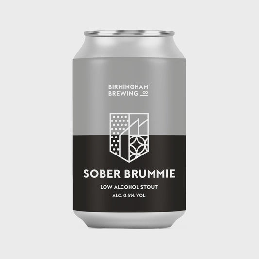 BIrmingham Brewing Co. Sober Brummie Stout   0.5% / 33cl