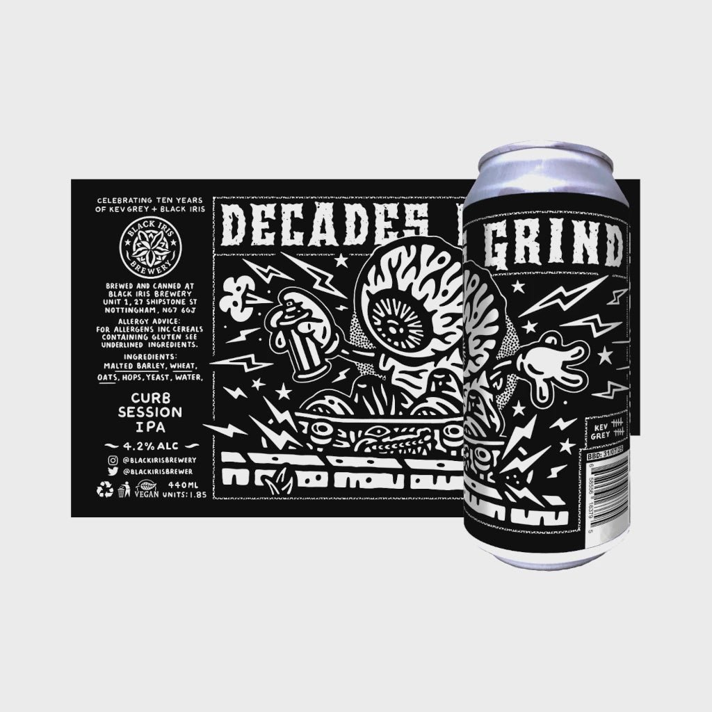 Black Iris Decades Grind IPA 4.2% / 44cl