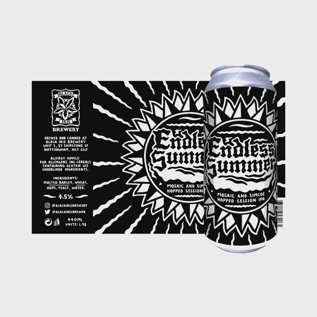 Black Iris Endless Summer IPA 4.5% / 44cl