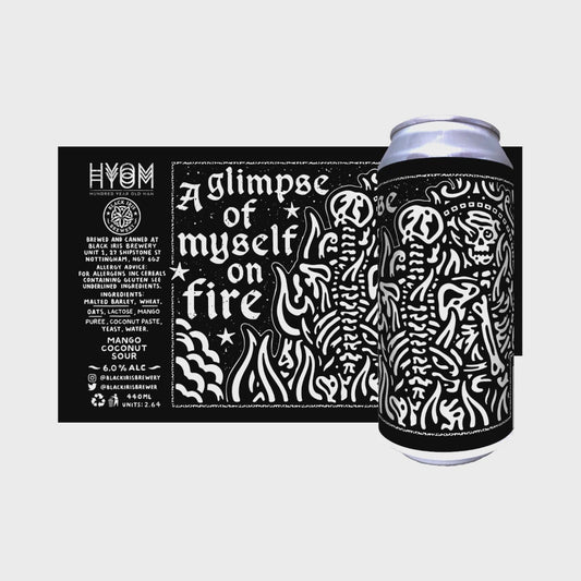 Black Iris A Glimpse Of Myself On Fire   6.0% / 44cl