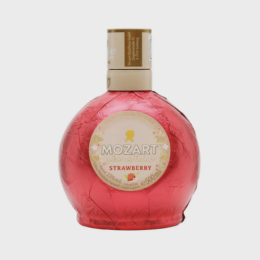 Mozart Strawberry White Chocolate Liqueur / 50cl