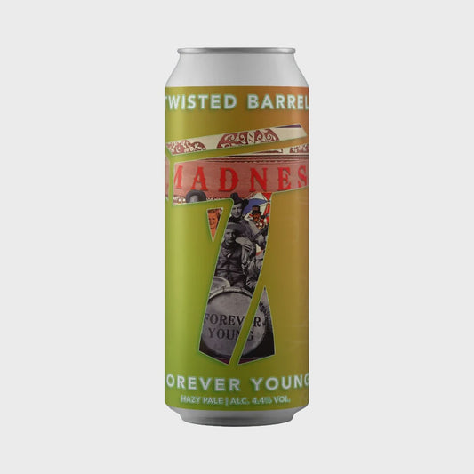 Twisted Barrel Forever Young Hazy Pale   4.4% / 44cl