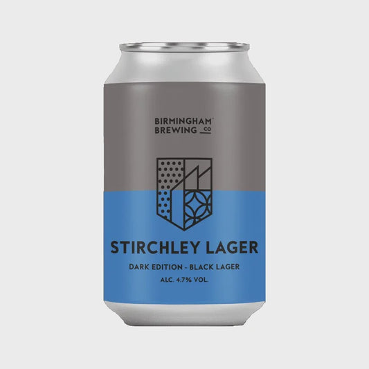 Birmingham Brewing Co. Stirchley Lager Dark Edition   4.7% / 33cl