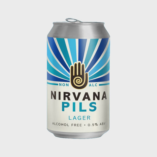 Nirvana Brewery Pils Lager   0.5% / 33cl