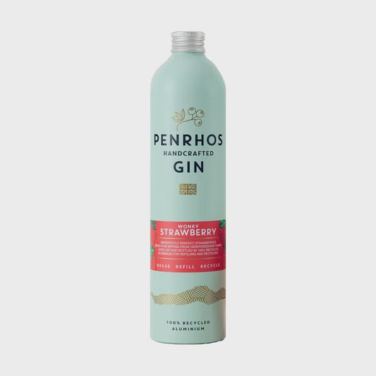 Penrhos Spirits Wonky Strawberry Gin / 70cl