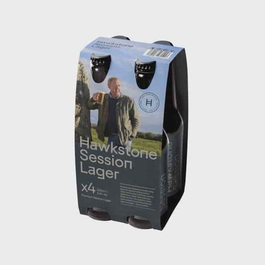 Hawkstone Session Lager 4x330ml   4.0% / 33cl