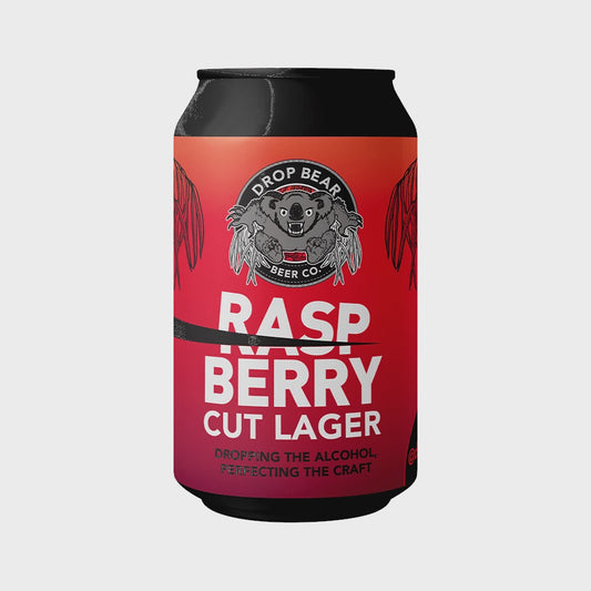 Drop Bear Raspberry Cut Lager   0.5% / 33cl