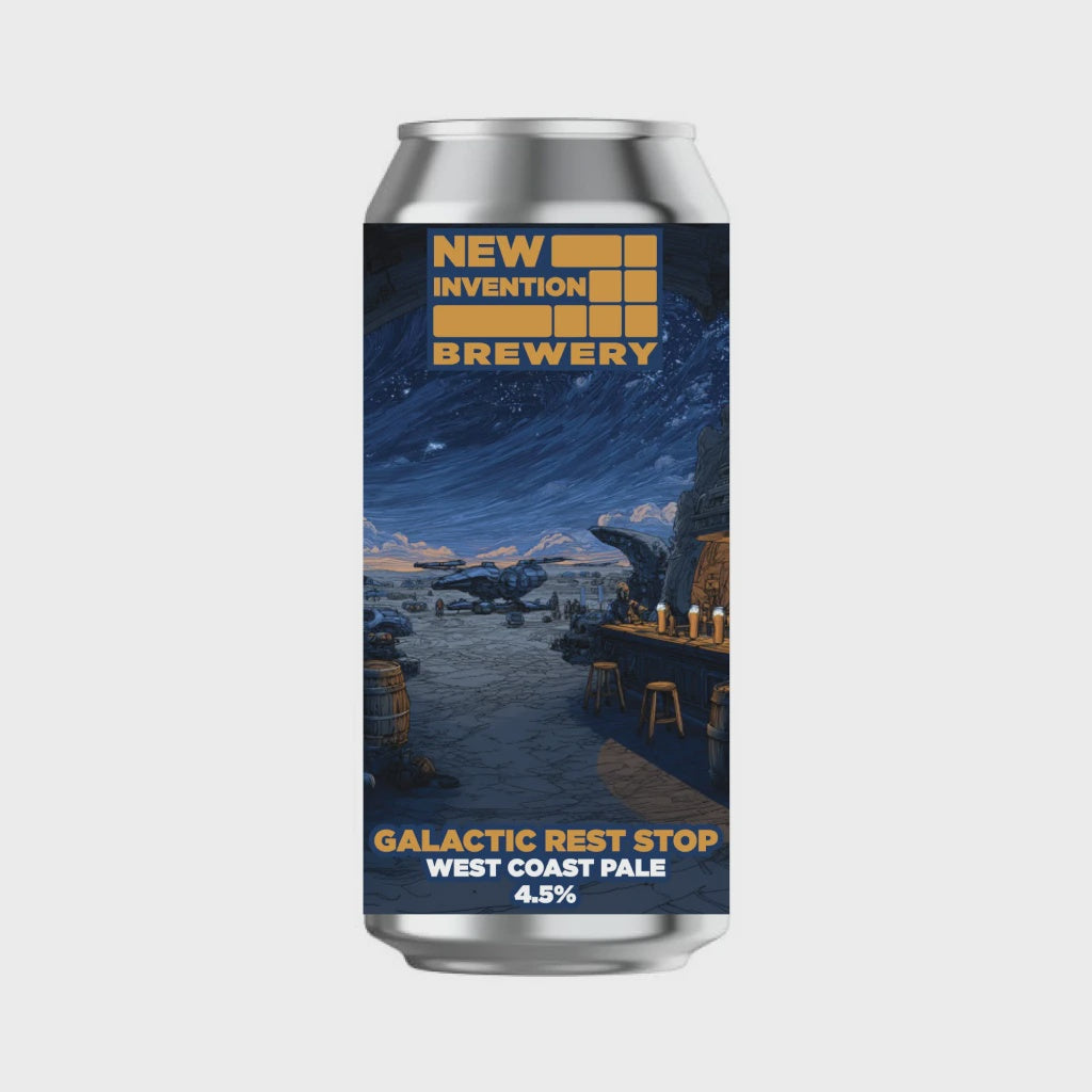 New Invention Brewery Galactic Rest Stop Pale Ale 4.5% / 44cl
