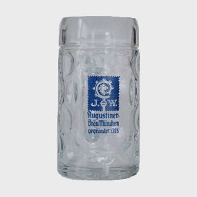 Augustiner Glass Stein 1l / 1