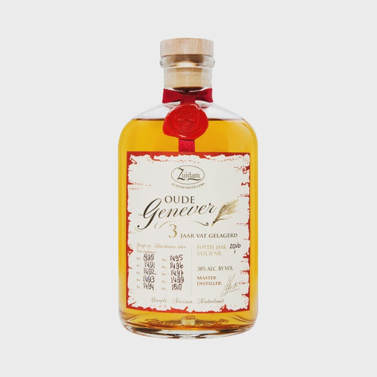 Zuidam 3 Year Old Oude Genever / 50cl