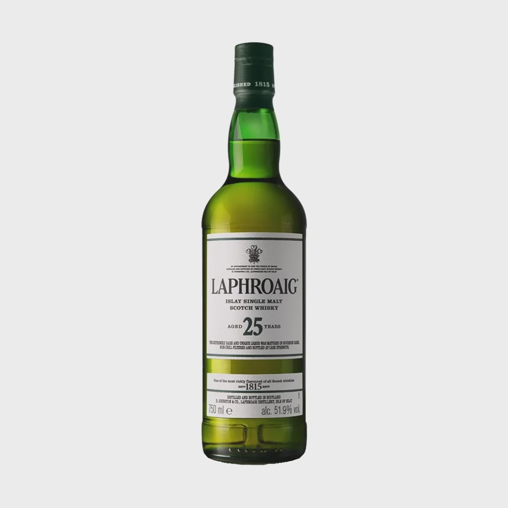 Laphroaig 25 Year Old Cask Strength Whisky / 70cl
