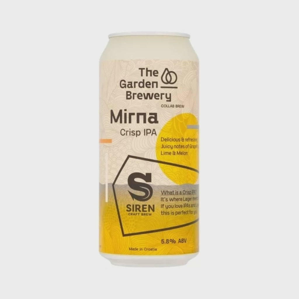 The Garden Brewery X Siren Craft Brew Mirna IPA 5.8% / 44cl
