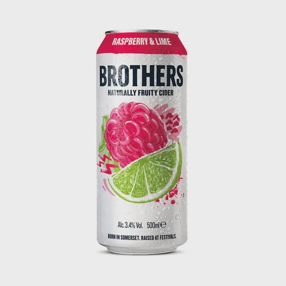 Brothers Cider Raspberry & Lime 3.4% / 50cl