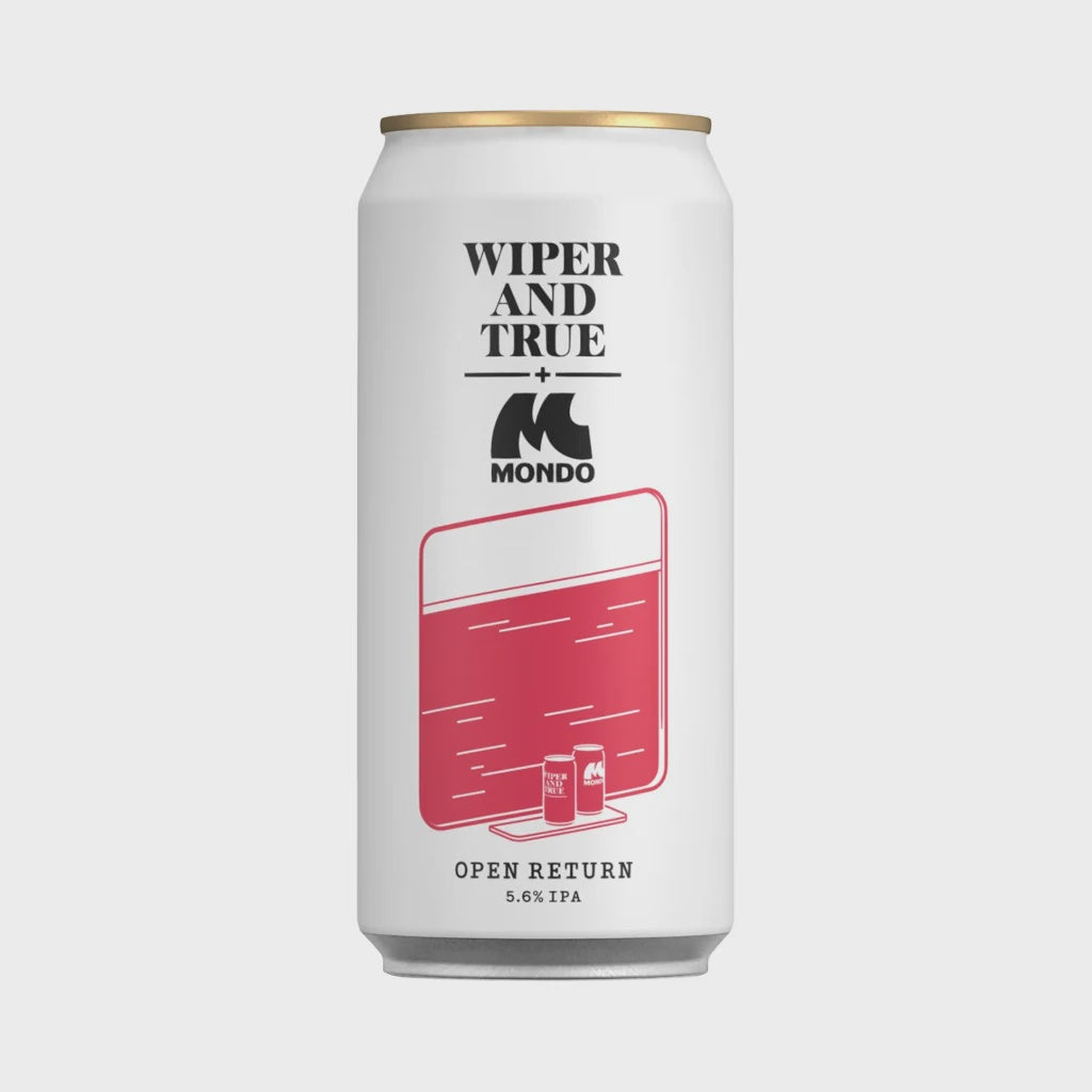 Wiper and True x Mondo Open Return IPA 5.6% / 44cl