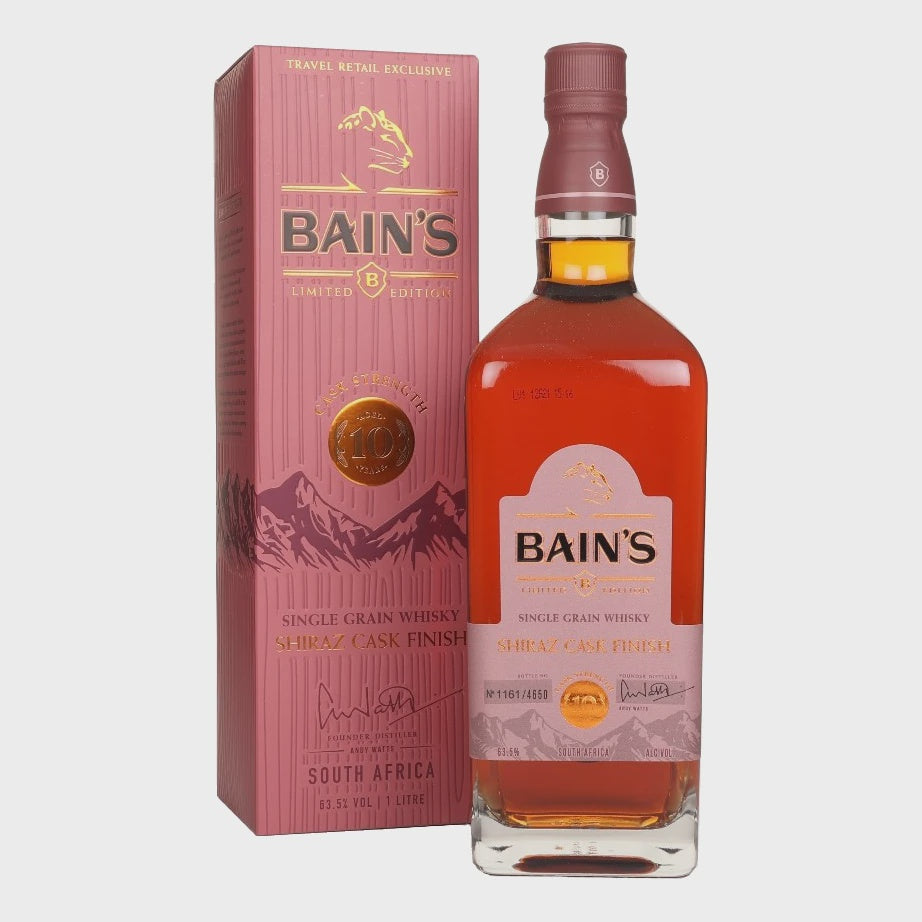 Bain's Shiraz Cask 10 Year Old Single Grain Whisky / 1l