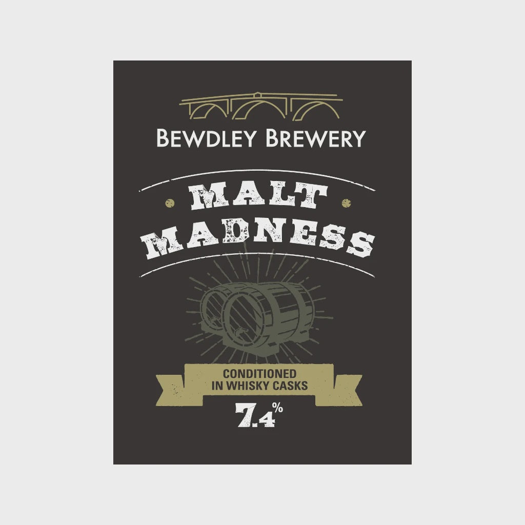 Bewdley Brewery Malt Madness Strong Ale 7.4% / 33cl