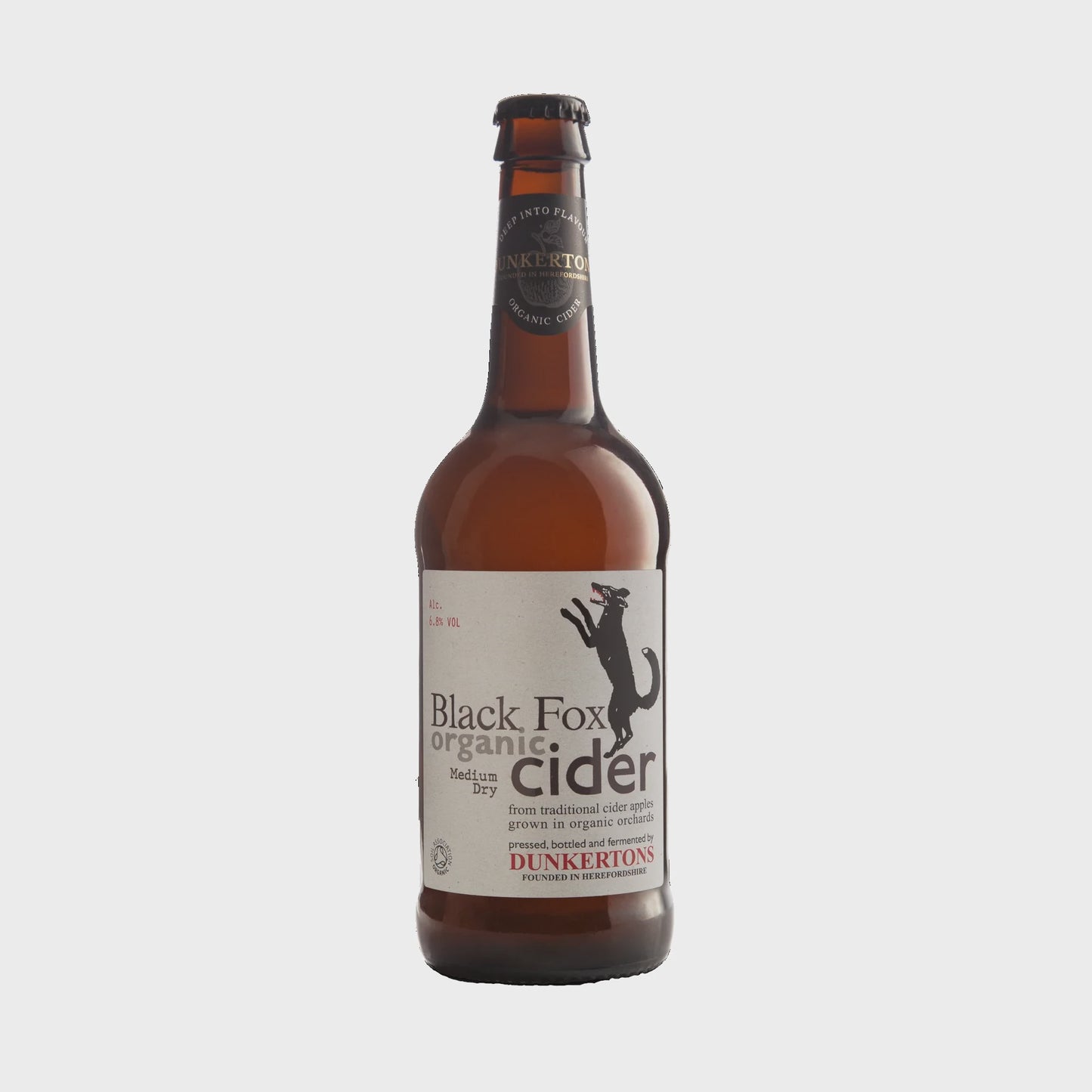 Dunkertons Black Fox Medium-Dry Cider 6.8% / 50cl