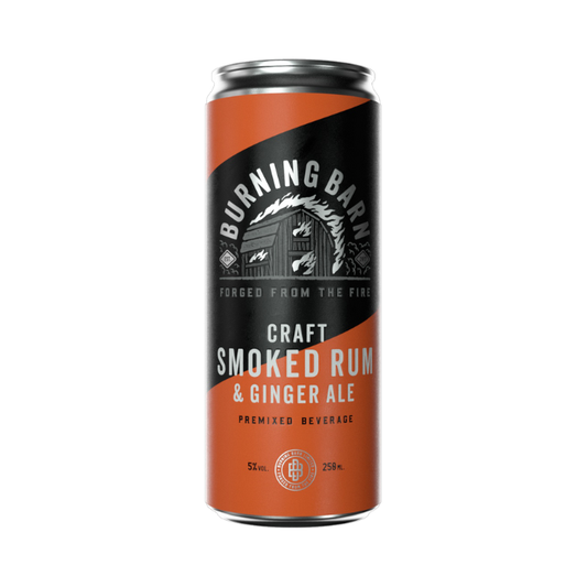 Burning Barn Smoked Rum & Ginger / 25cl