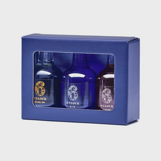6 O'Clock Gin Miniature Selection / 15cl
