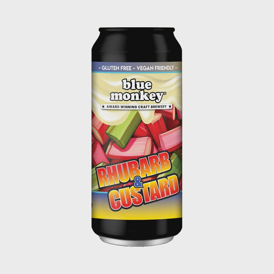 Blue Monkey Rhubarb & Custard Pale   4.8% / 44cl