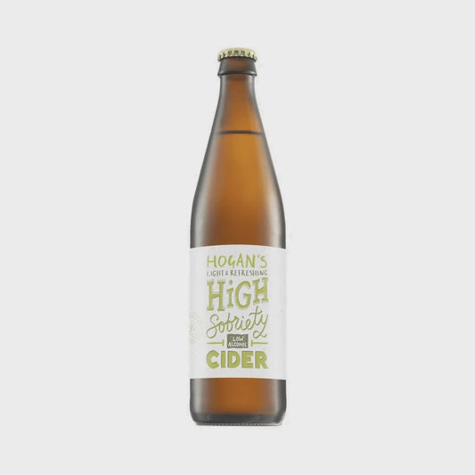 Hogan's High Sobriety Low Alcohol Cider   0.5% / 50cl