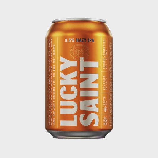 Lucky Saint Hazy IPA   0.5% / 33cl