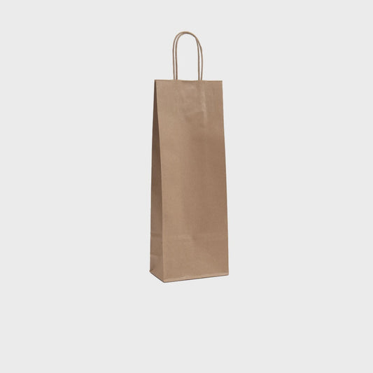 Gift Bag - Kraft Paper 1 bottle / 1