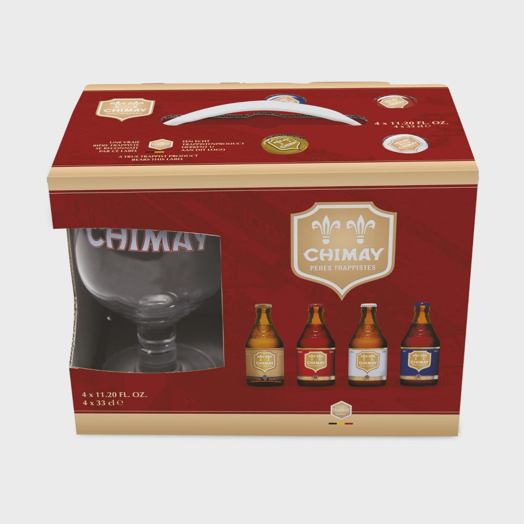 Chimay 4 Bottle Gift Pack / 4 x 33cl