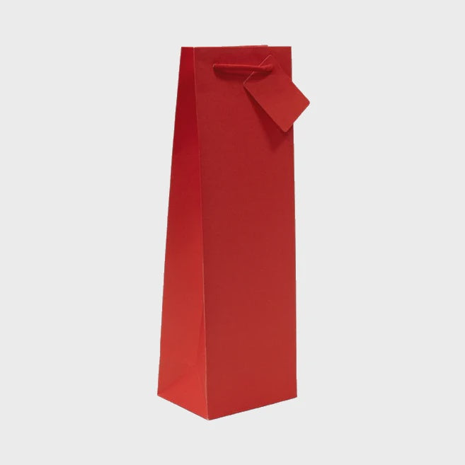 Gift Bag - Red 1 bottle