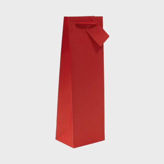 Gift Bag - Red 1 bottle