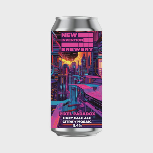 New Invention Brewery Pixel Paradox Hazy Pale   5.4% / 44cl