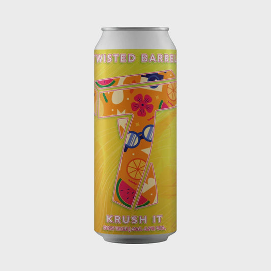Twisted Barrel Krush It Hazy Pale   4.7% / 44cl