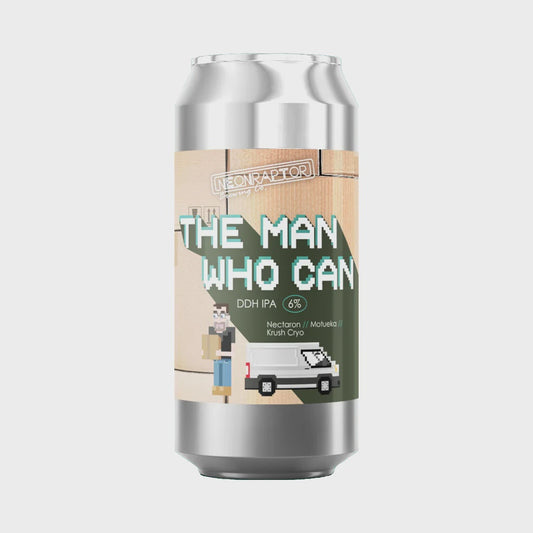 Neon Raptor The Man Who Can DDH IPA   6.0% / 44cl