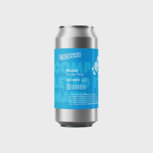 Neon Raptor Mosaic? Completed It Mate   NEIPA   6.0% / 44cl