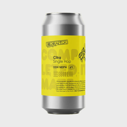 Neon Raptor Citra? Completed It Mate   6.0% / 44cl