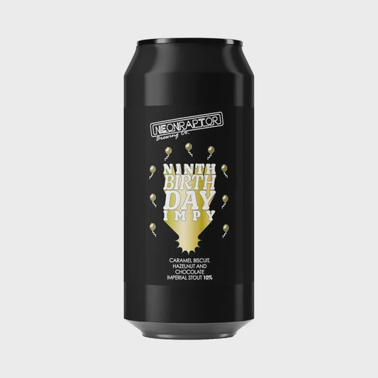 Neon Raptor Ninth Birthday Impy Stout   10.0% / 44cl