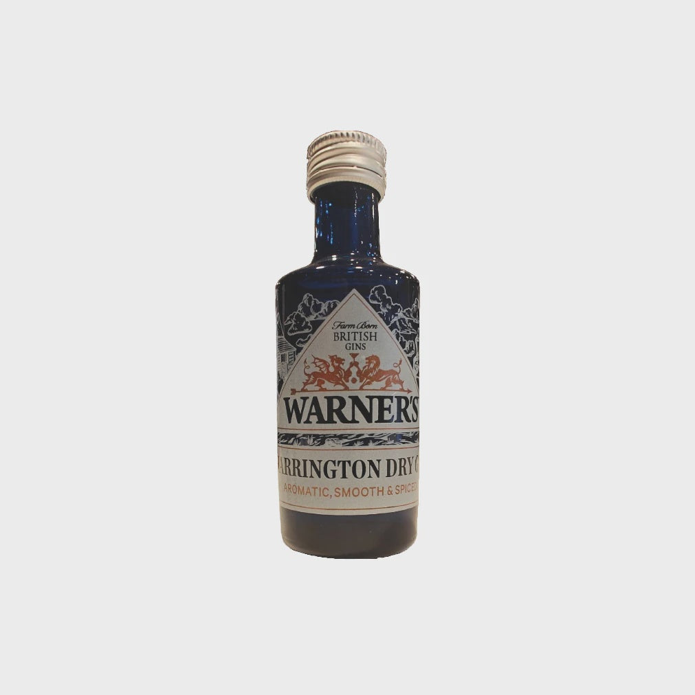 Warner's Distillery Harrington Dry Gin Miniature / 5cl