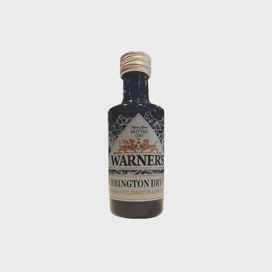 Warner's Distillery Harrington Dry Gin Miniature / 5cl