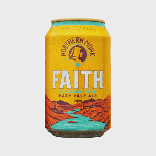 Northern Monk Faith Alcohol Free Hazy Pale   0.5% / 33cl