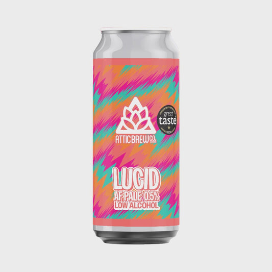 Attic Brew Co. Lucid AF Pale Ale 440ml   0.5% / 44cl