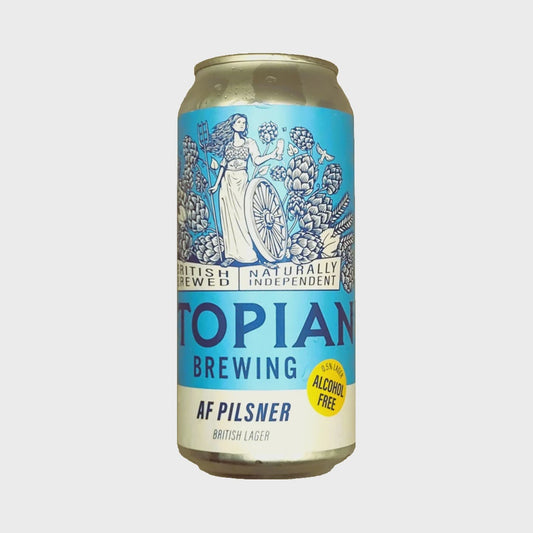 Utopian Brewing AF Pilsner   0.5% / 44cl