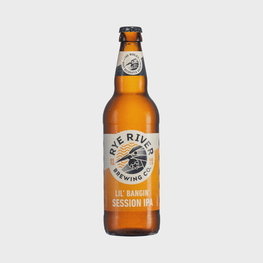 Rye River Lil' Bangin' Session IPA   3.8% / 50cl