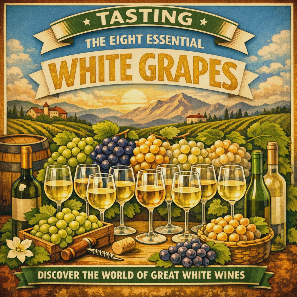 Tasting - The Essential 8 White Grape Varieties Friday 19th June 2026
