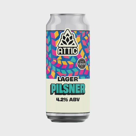 Attic Brew Co. Pilsner   4.2% / 44cl
