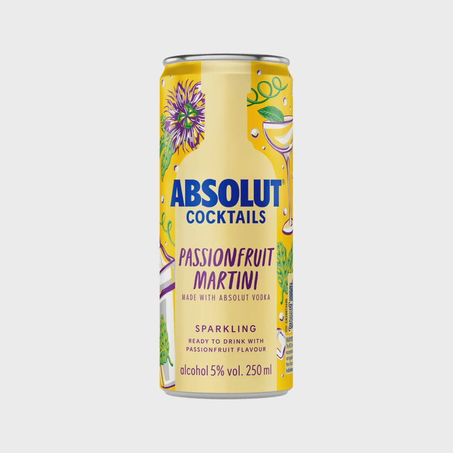 Absolut Passionfruit Martini   5.0% / 25cl