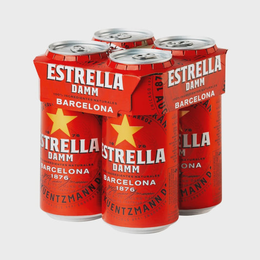 Estrella Damm (four pack)   4.6% / 44cl